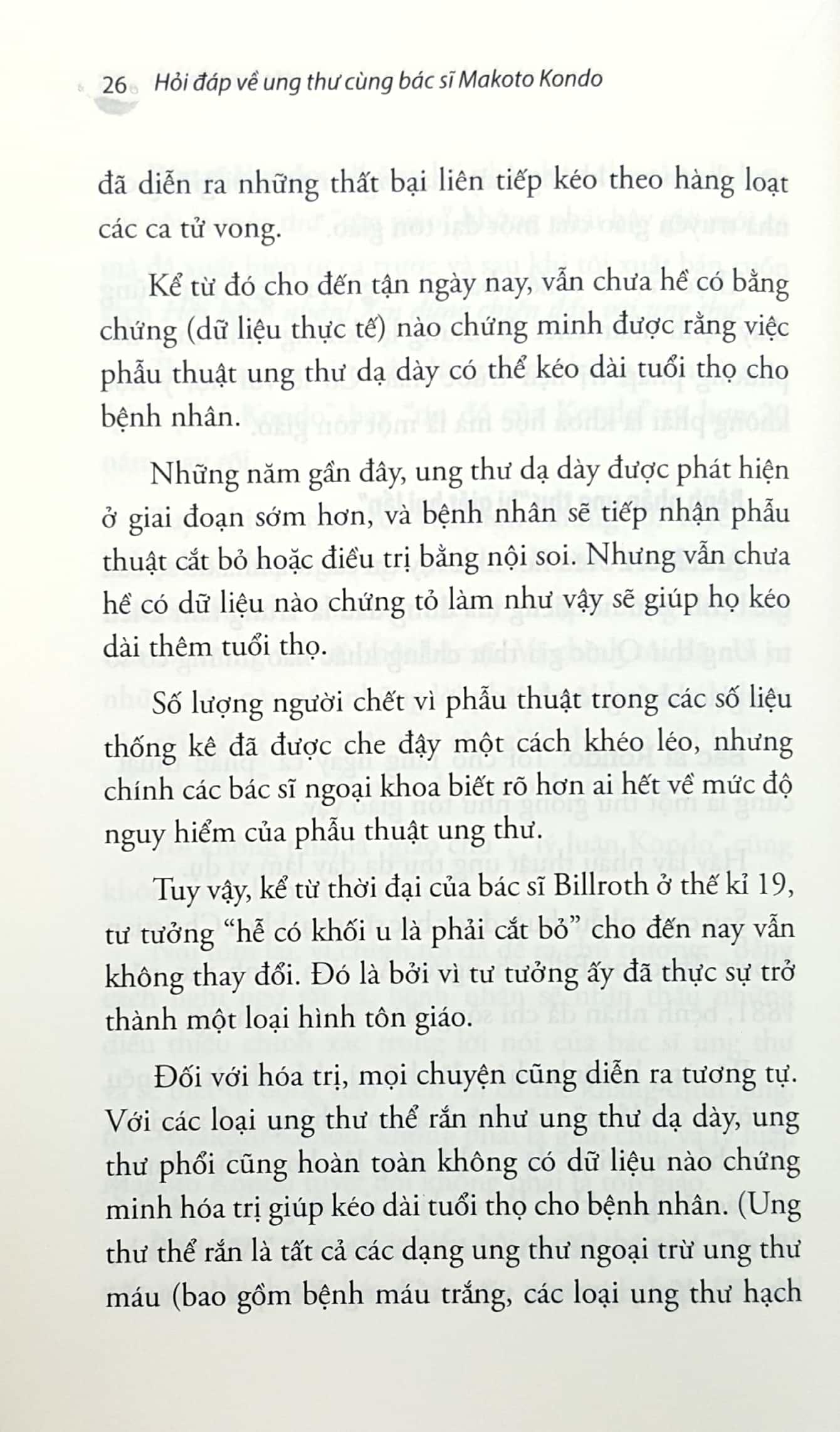 Sách Hỏi Đáp Về Ung Thư Cùng Bác Sỹ Makoto Kondo