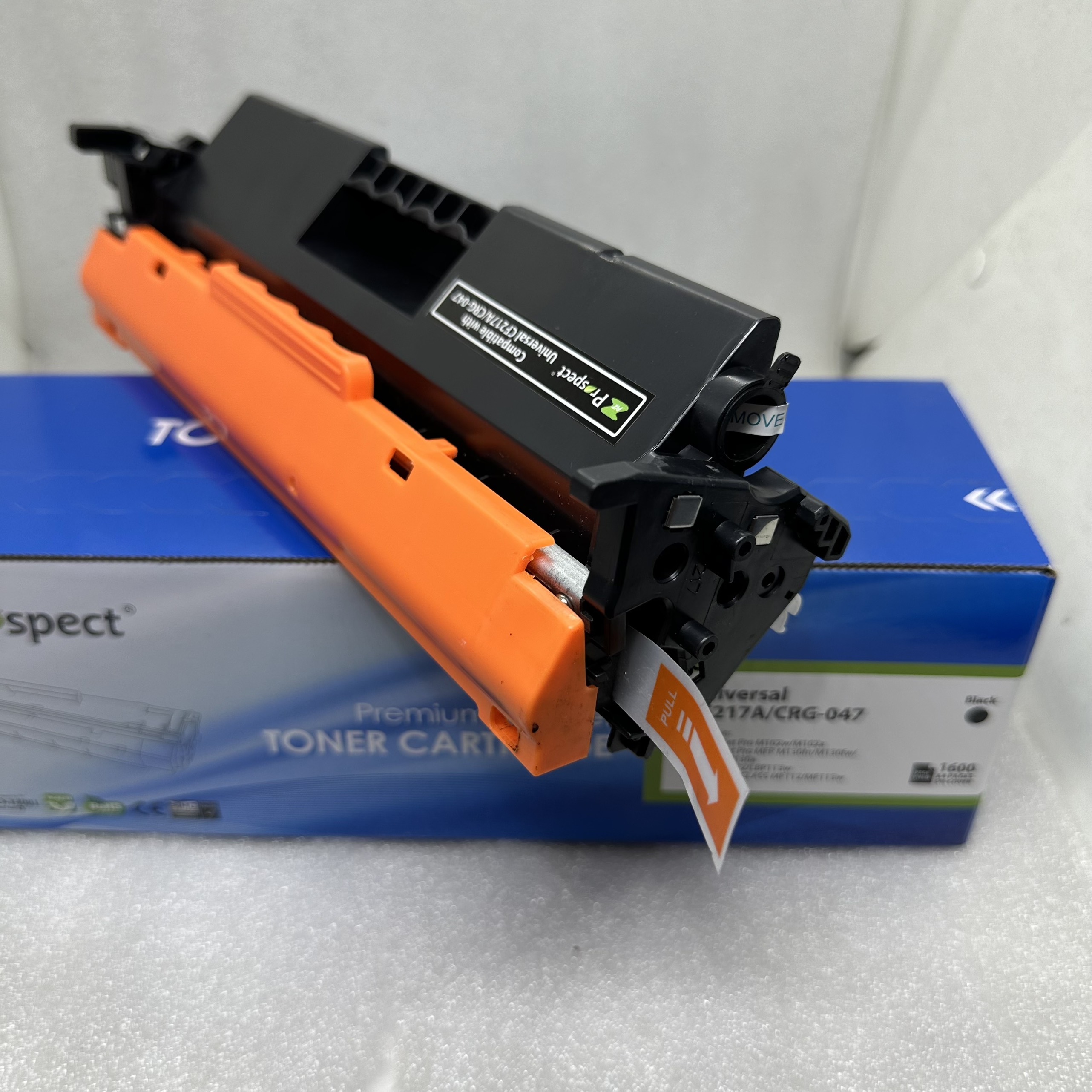 Hộp Mực 17A - 047 Prospect Dùng cho máy in hp m102a/ M130A/ M102W bản in đậm nét. in được 1600 trang - hàng chính hãng