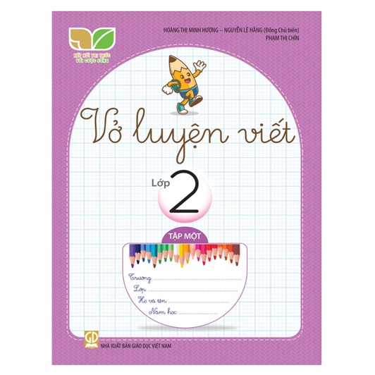 Sách - Vở luyện viết lớp 2