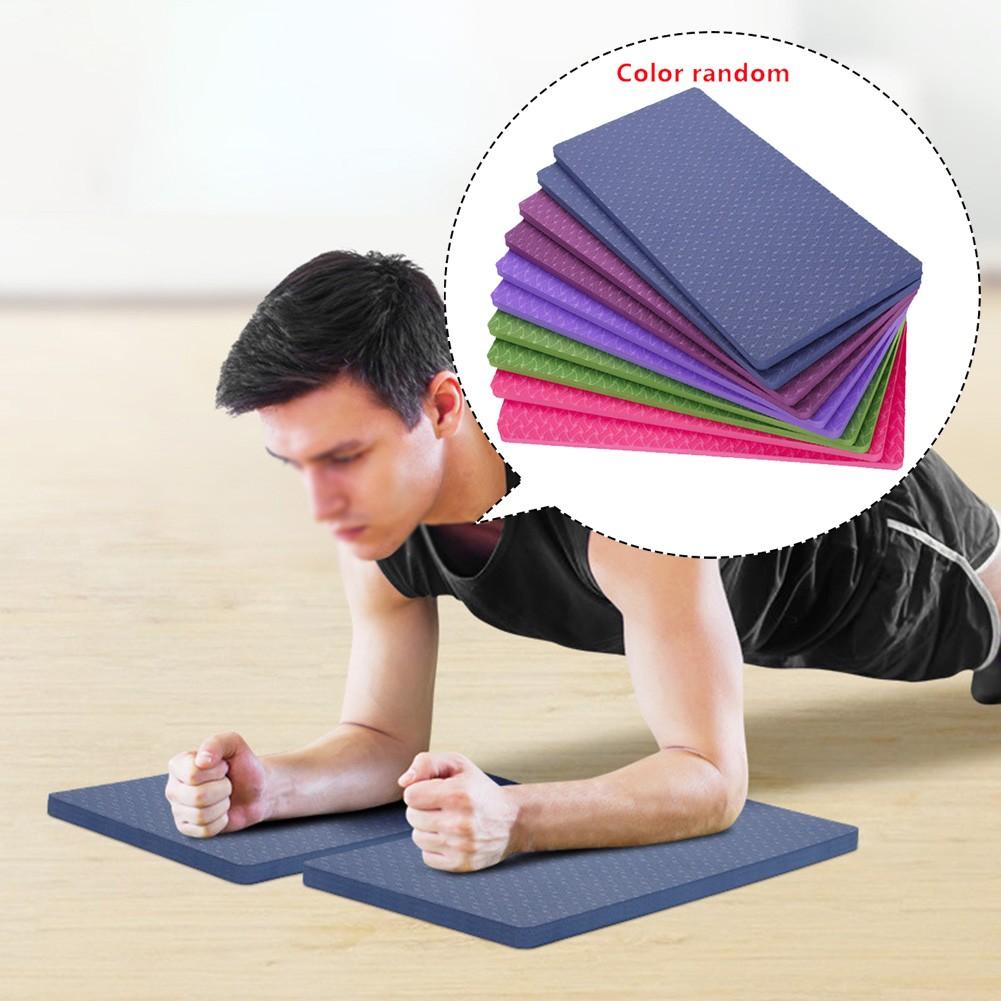 Yoga mat yoga đầu gối TPE đệm mềm TPE 340X17X 6 mm cho tập thể dục tập thể dục tập thể dục yoga tập luyện pilates thể thao màu sắc ngẫu nhiên