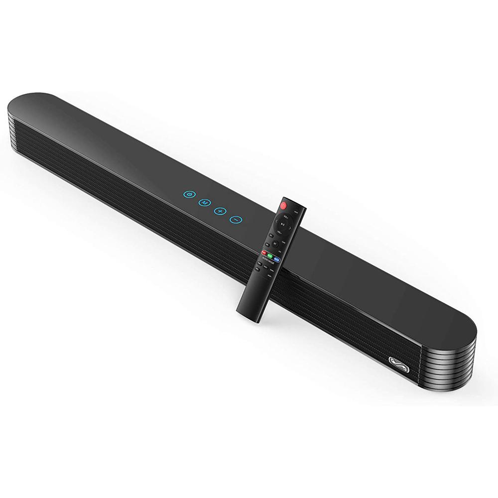 Loa nhà hát tại nhà Bluetooth Bluetooth 5.0 không dây Aux Oux Optical có dây 120W Soundbar 3D Stereo Sound Subwofer TV Sound System