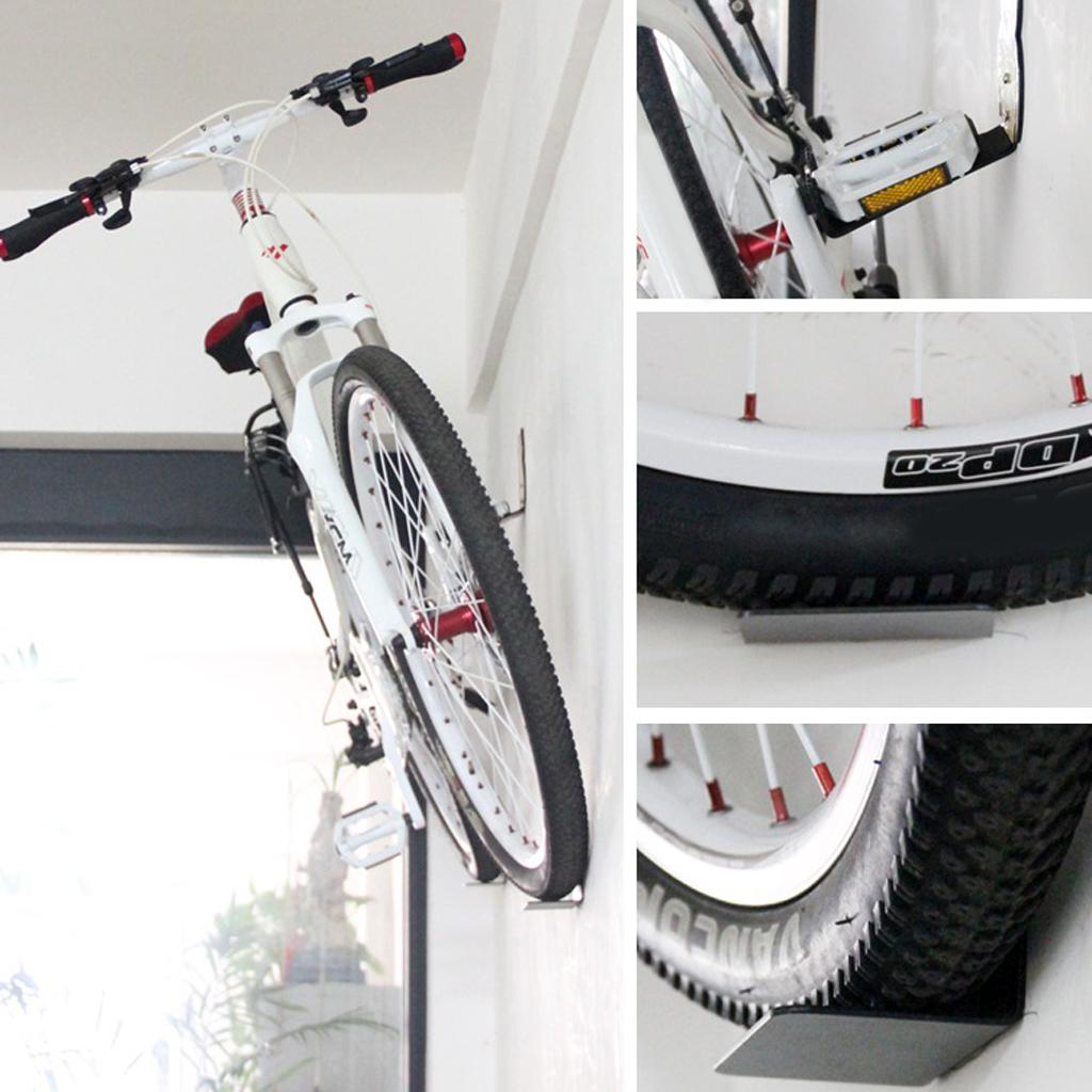 Bike Bicycle Cycling Wall Mount Storage Hanger Stand Rack Hook Holder