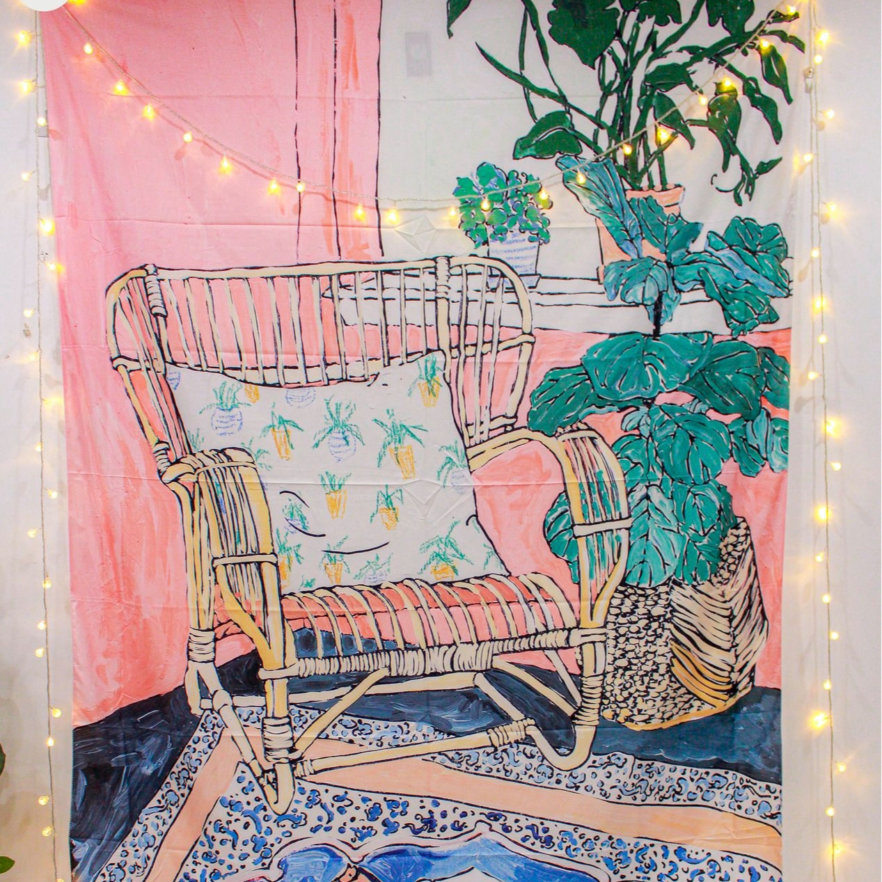 Tấm decor treo tường chiếc ghế & con ngựa