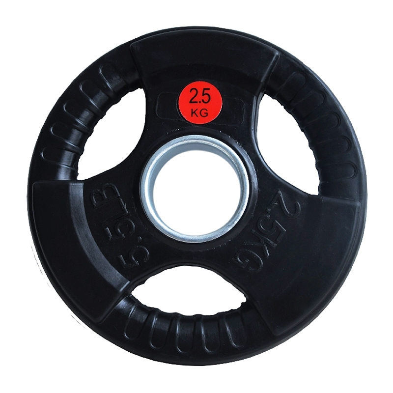 Tạ miếng cao cấp 3 lỗ có bọc cao su non Thái Lan BG 2.5kg,5kg,10kg,15kg và 20kg