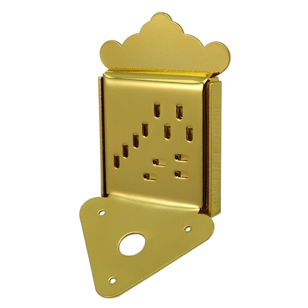 Golden Mandolin Tailpiece Bridge Tail Replacements For Luthiers Biginners