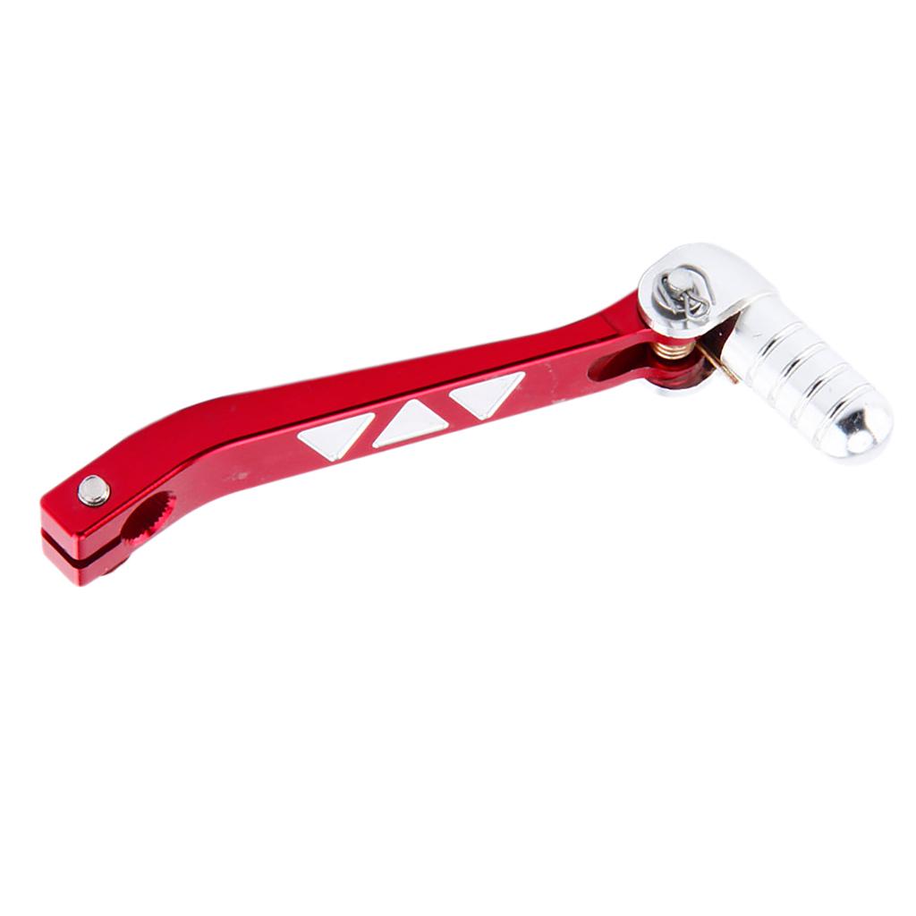 CNC Alloy HD Gear Lever Shifter Handle 110cc 125cc Pit Pro Dirt Bike Red