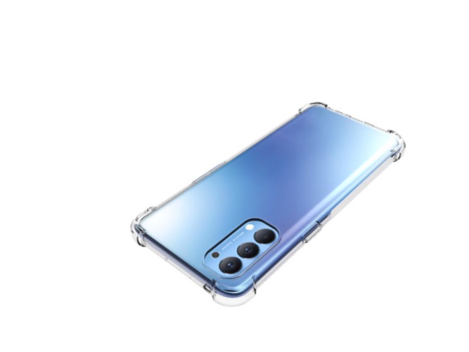 Ốp lưng dẻo trong chống sốc dành cho OPPO Reno 4