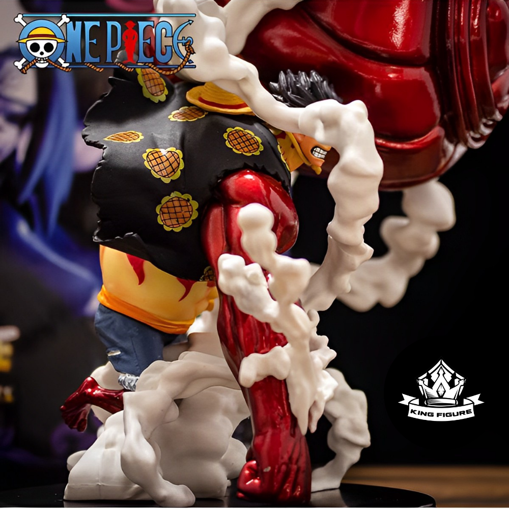 Mô Hình LED Luffy Gear 4 25cm BOUNCE MAN KingFigure Mô hình One Piece Cao Cấp, Figure Mô Hình Anmie One Piece Luffy Vua Hải Tặc