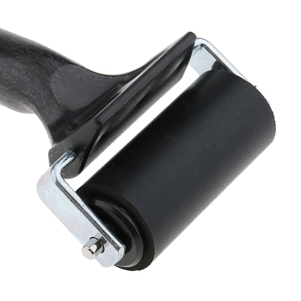 2 Pieces Rubber Blocks Printing Brayer Roller Brush For Art Crafts Tool 6cm
