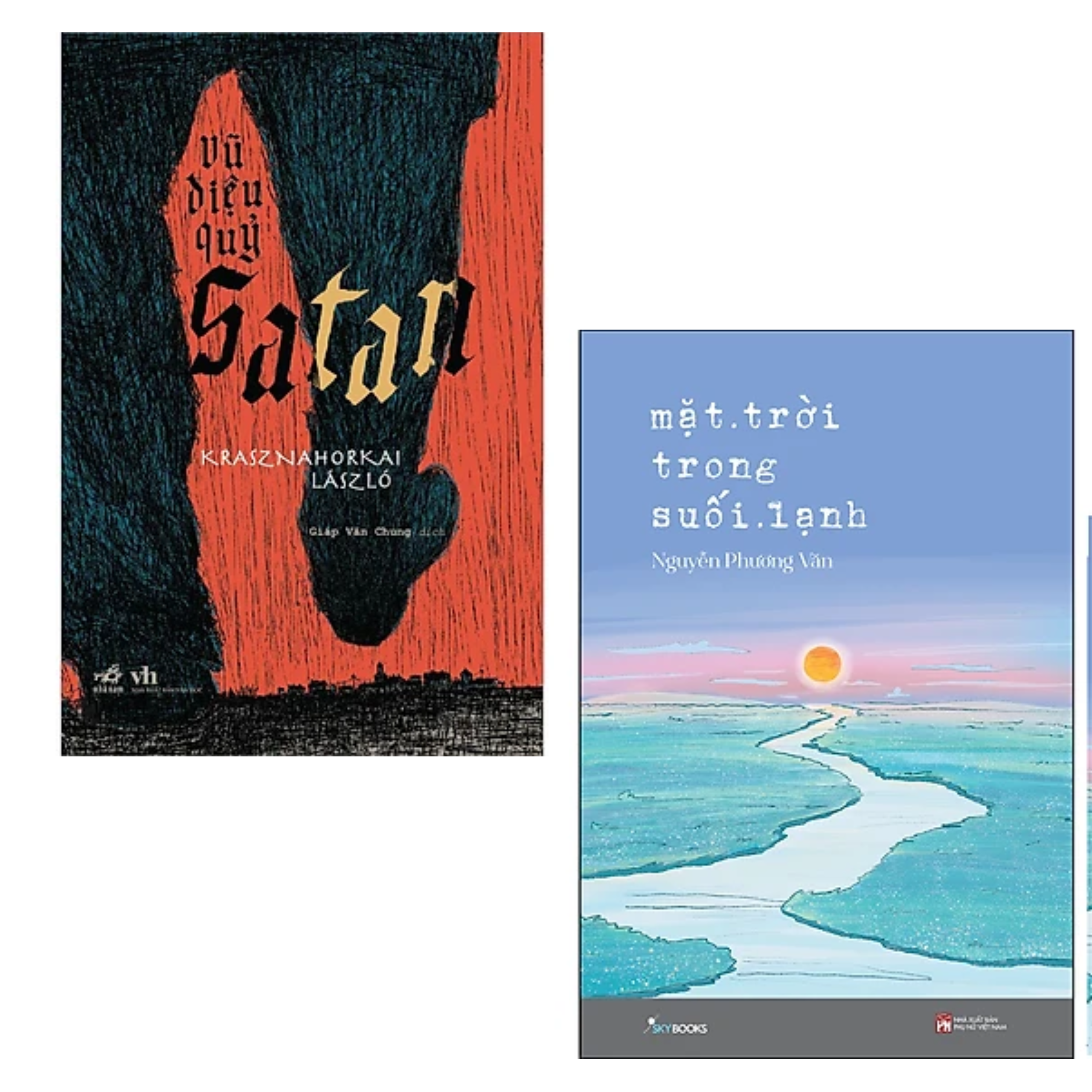 Combo 2 cuốn Tiểu Thuyết:  Vũ Điệu Quỷ Satan + Mặt Trời Trong Suối Lạnh
