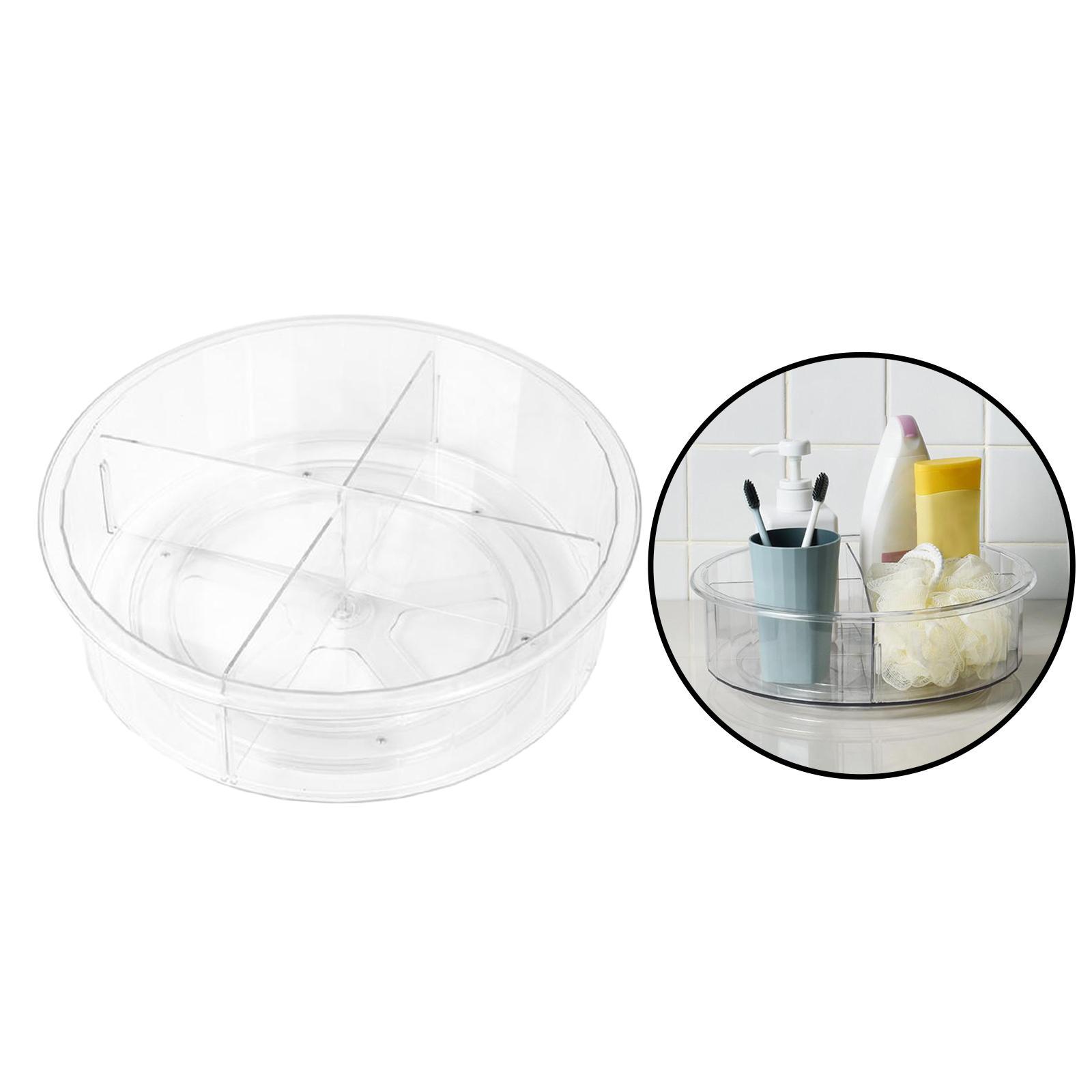 Turntable Organizer  Non-Slip Storage Box Spice Racks