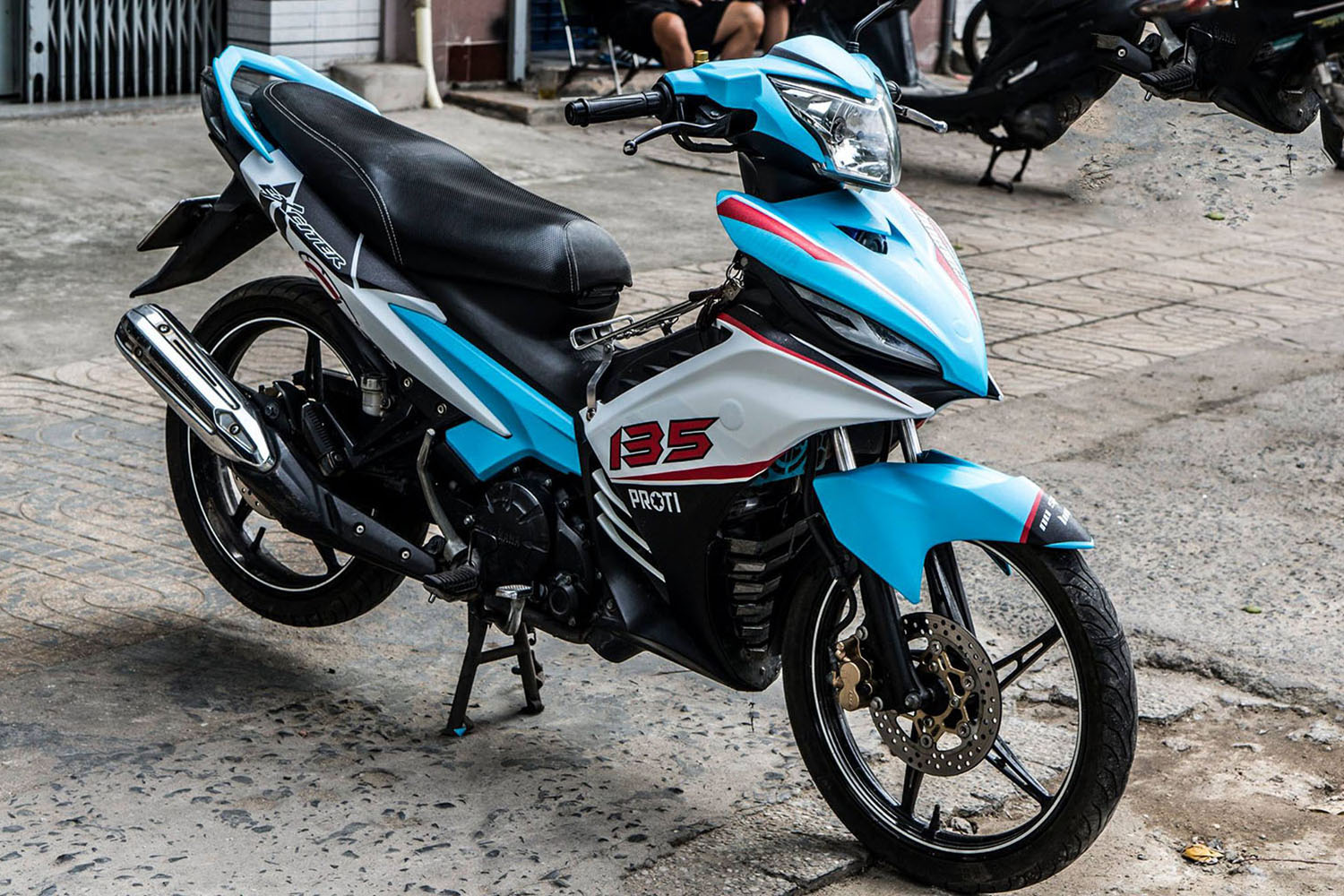 Tem trùm Exciter 135 Blue Proti