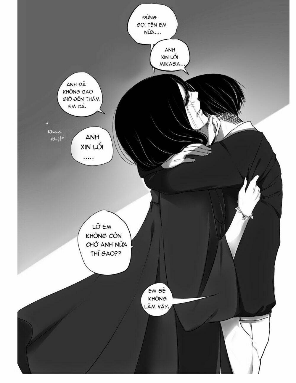 đại chiến titan - doujinshi về cuộc tình tay 4 chapter 6 5