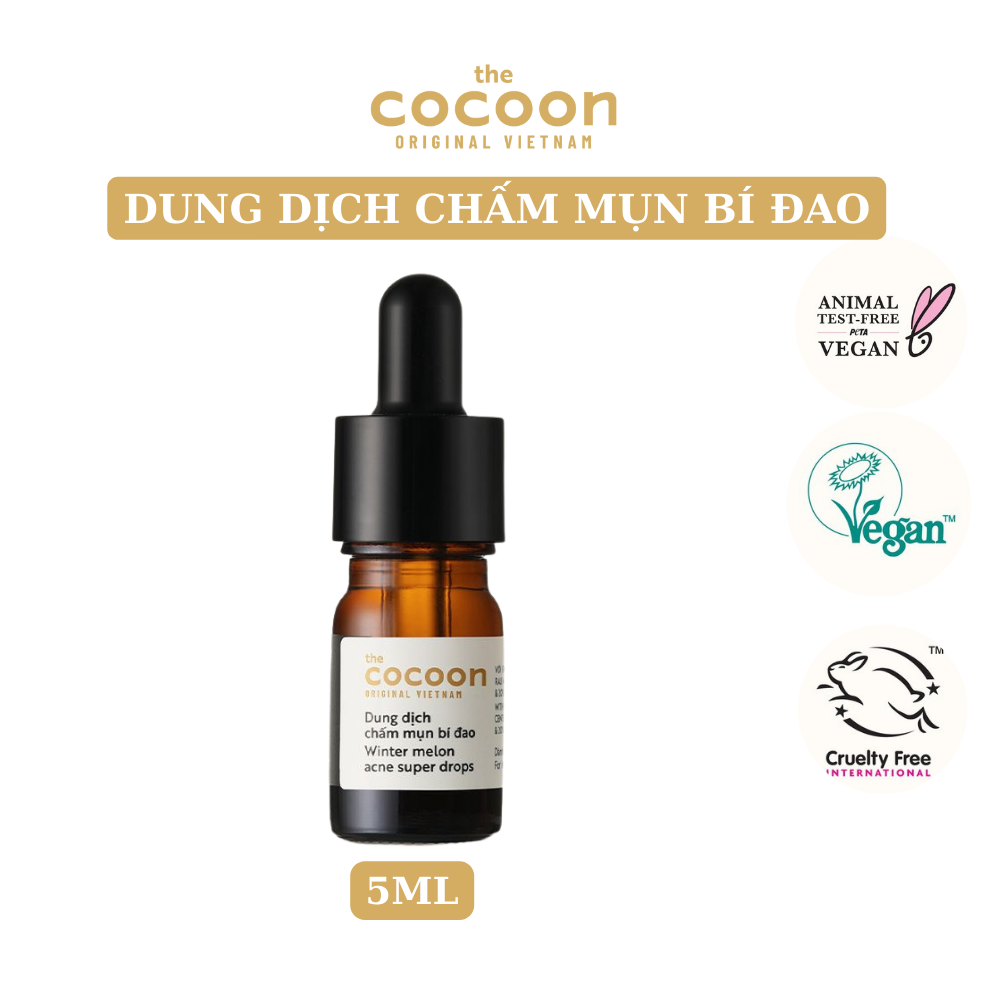 Dung dịch chấm mụn bí đao Cocoon 5ml ngừa mụn, sạch mụn