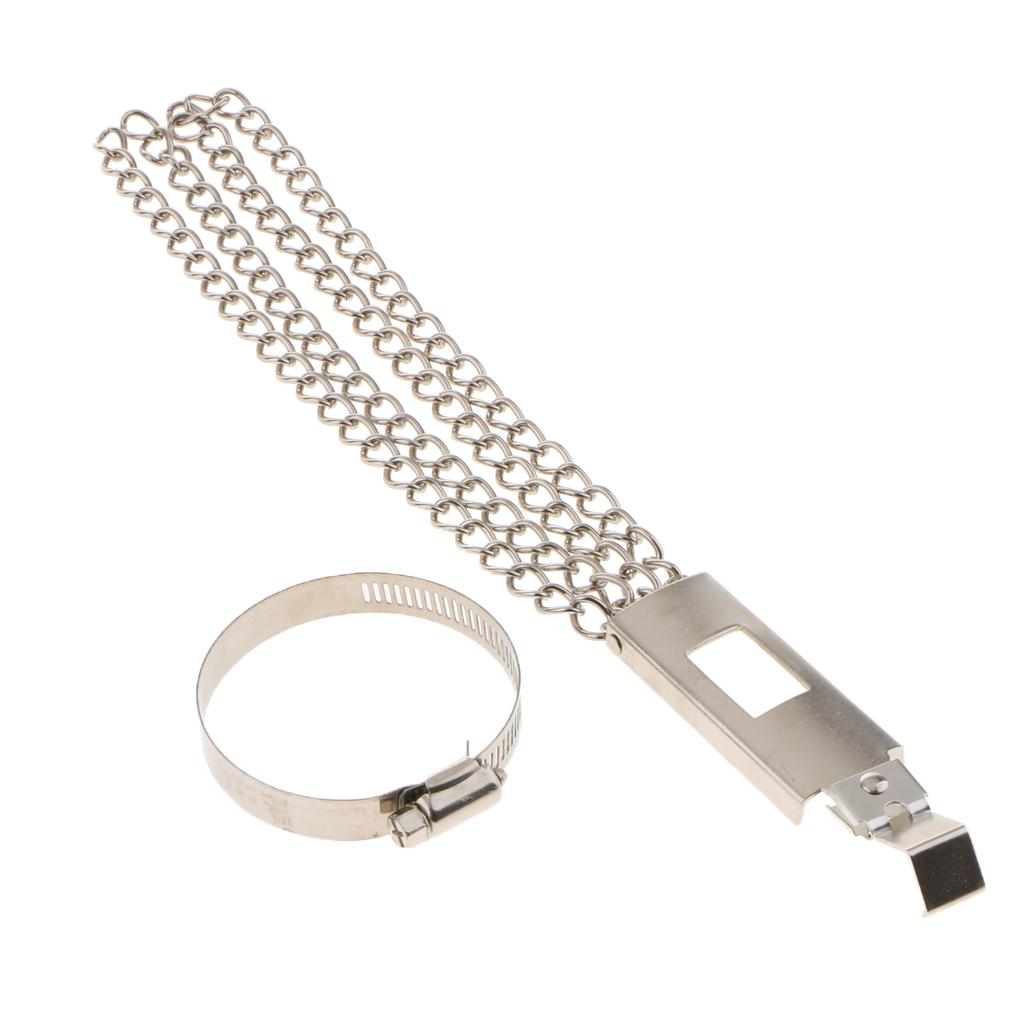 Universal Car Anti Static Strap Belt Ground Wire Safety Chain W Hose Clamp
