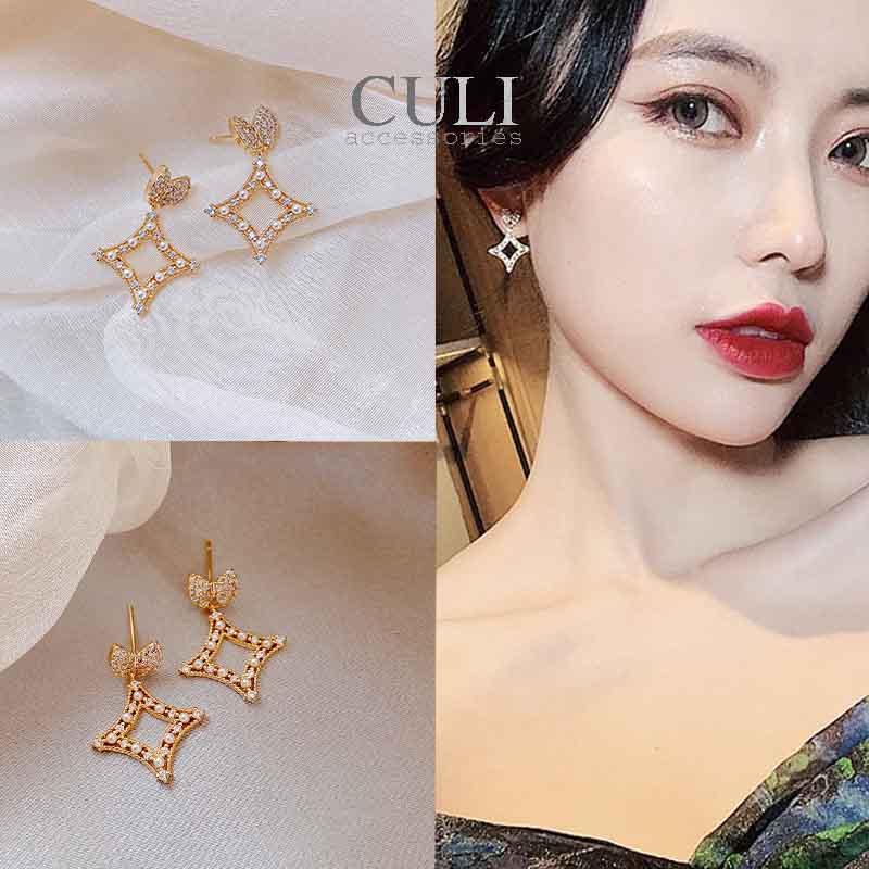 Khuyên tai, Bông tai thời trang nữ HT627 - Culi accessories