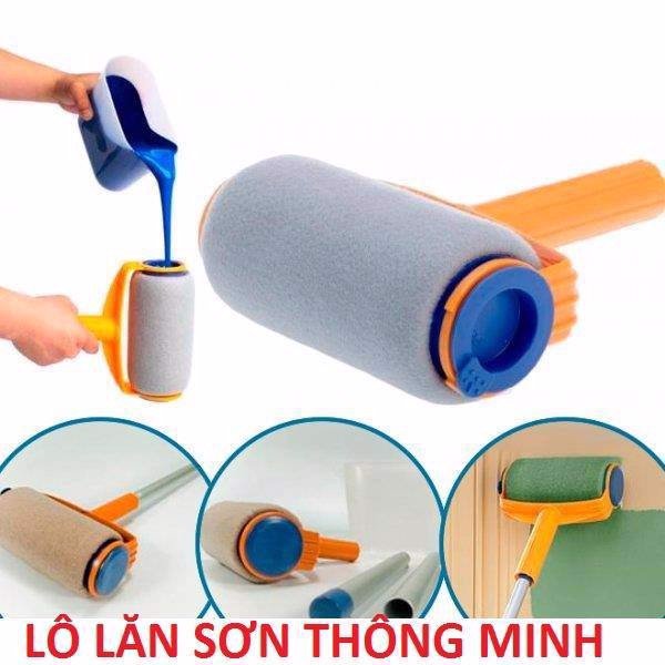 Con Lăn Sơn Thông Minh Bằng Nỉ Cao Cấp kèm ca pha sơn