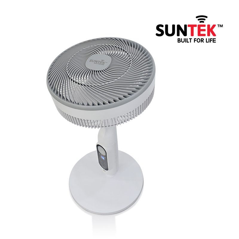 Quạt Năng Lượng Mặt Trời SUNTEK SF-F8 30W - 12 giờ sử dụng | Đảo chiều 360 độ | Có đèn ngủ đuổi muỗi | Sạc dự phòng USB - Hàng Chính Hãng - Bảo hành 2 năm