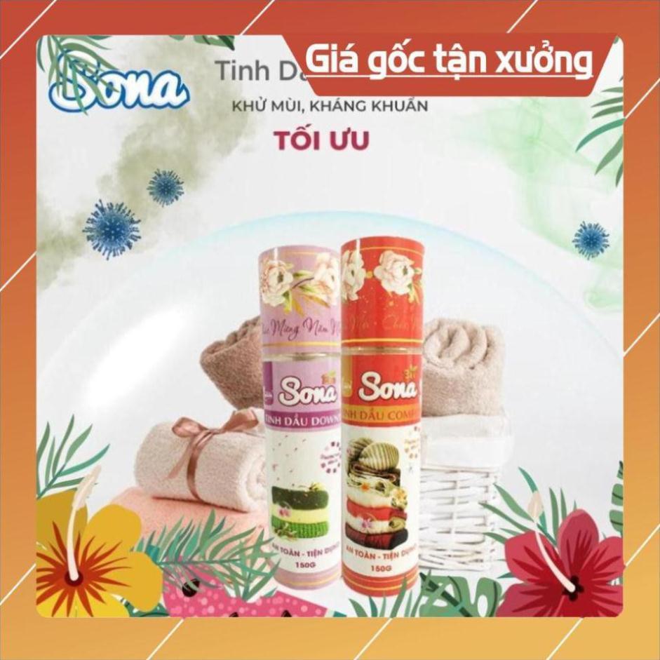 Xả Vải Khô SoNa 150ml Hương Comfort &amp; Downy/ Tinh dầu comfort và Downy