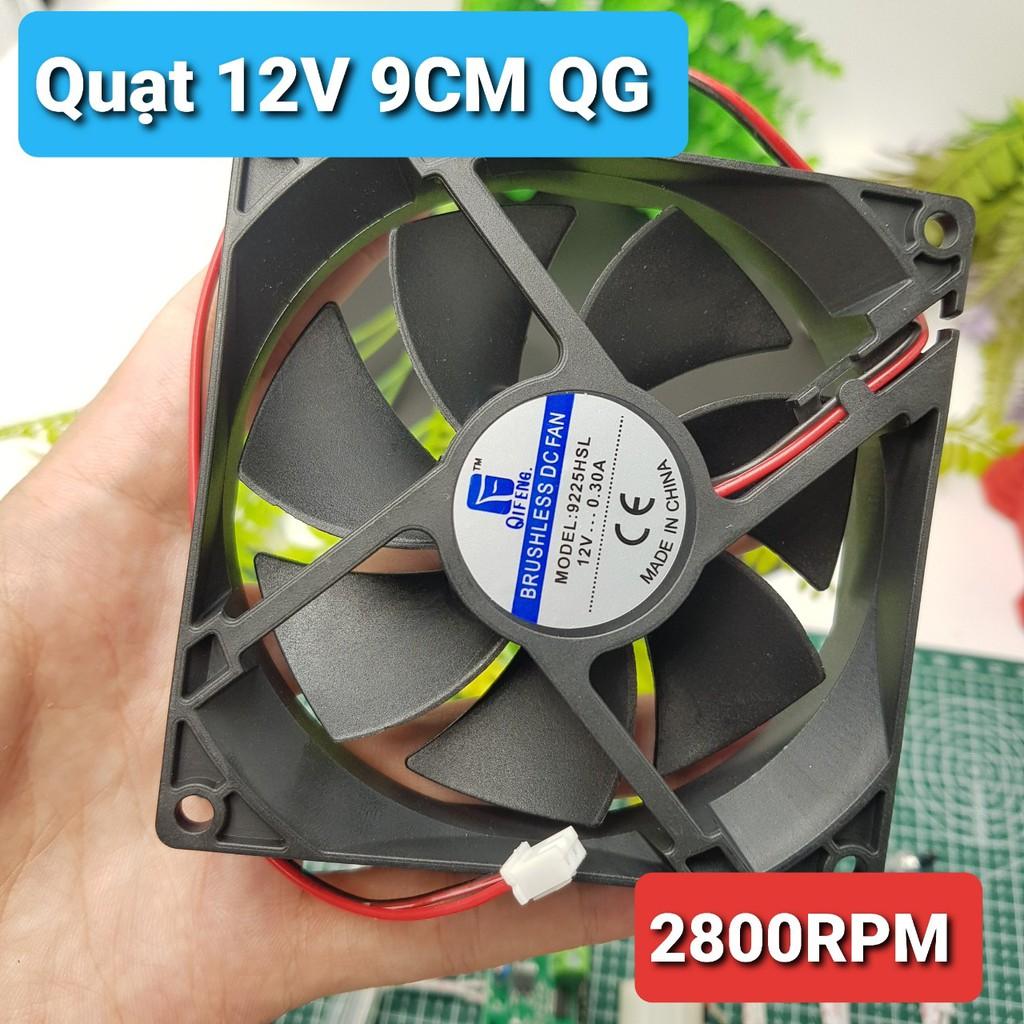 Quạt Tản Nhiệt Brushless 12V 3000RPMQuạt Thổi Nhiệt Hút Mùi PC 12CM 9CM 6CM (Hàng Mới