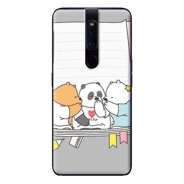 Ốp in cho Oppo F11 Pro 3 Chú Gấu 3 - Hàng chính hãng