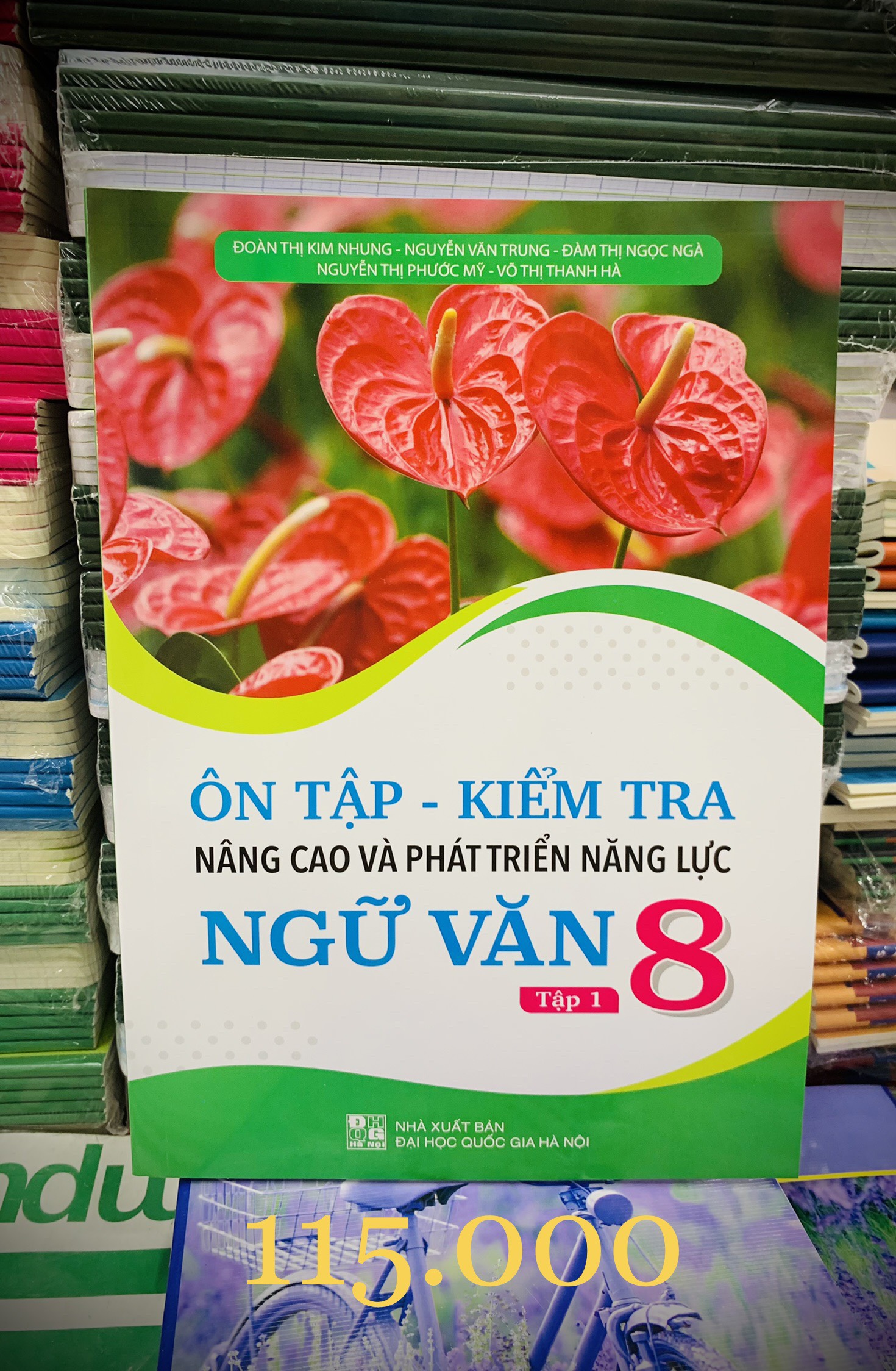Sách - Ôn tập - Kiểm tra nâng cao và phát triển năng lực Ngữ Văn 8 - tập 1