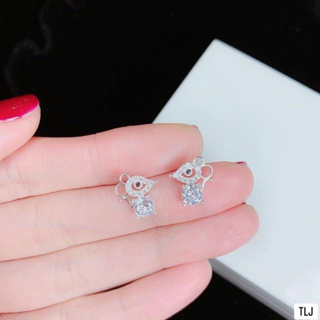 BÔNG TAI CHUỘT BẠC TA MẪU MỚI -