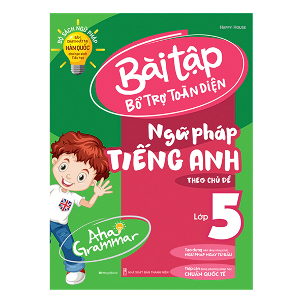 Combo 2 Cuốn Aha Grammar Ngữ Pháp Và Bài Tập Bổ Trợ Tiếng Anh Lớp 5