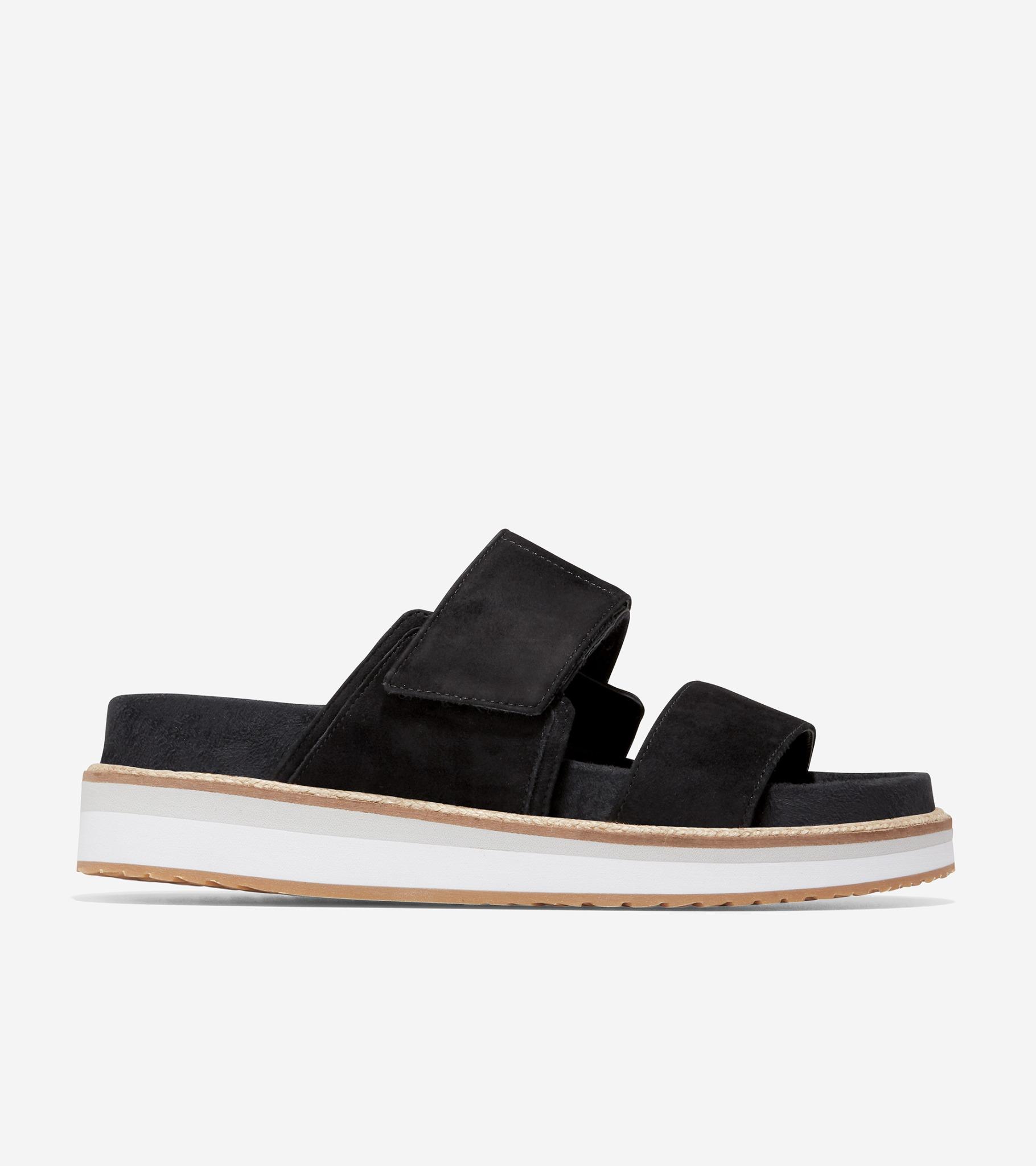 GIÀY SANDAL COLE HAAN NỮ CLOUDFEEL SLIDE SANDAL 32MM