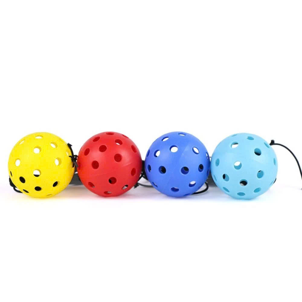 Bộ dụng cụ tập luyện Pickleball bao gồm một bảng đế và một quả bóng Pickleball có dây đàn hồi Giao Mầu Ngẫu Nhiên