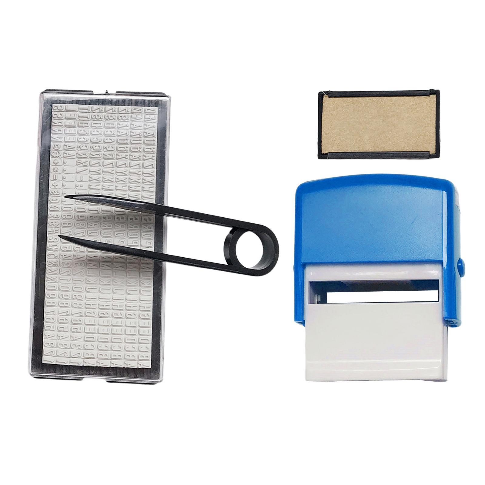 Compact Personalised  Stamp Set DIY Stamp Set for Hobby Teachers School