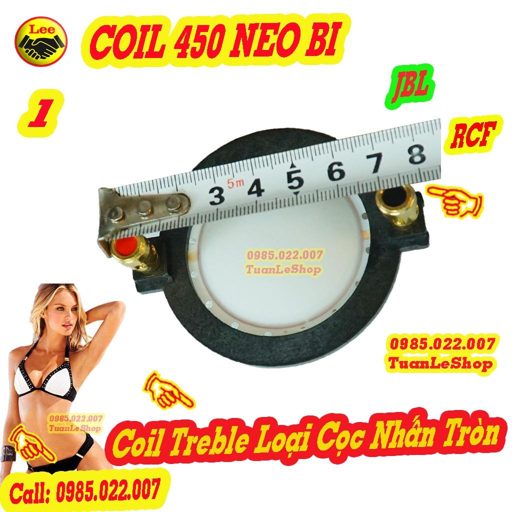 COIL TREBLE 450 NEO BI J B L,R C F – CÔN THAY THẾ TREP CHÁY LOẠI CÓ CỌC – GIÁ 02 CHIẾC