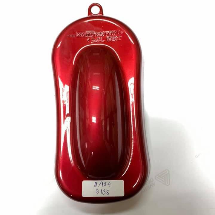 COMBO Sơn Samurai màu đỏ sáng S138 gồm 5 chai đủ quy trình