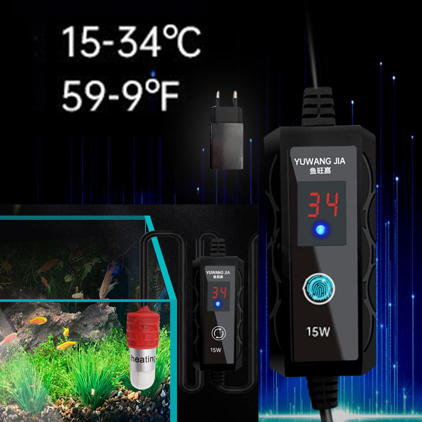 Submersible Thermostat Heat Rod Aquarium Fish Tank Heater Turtle Pond