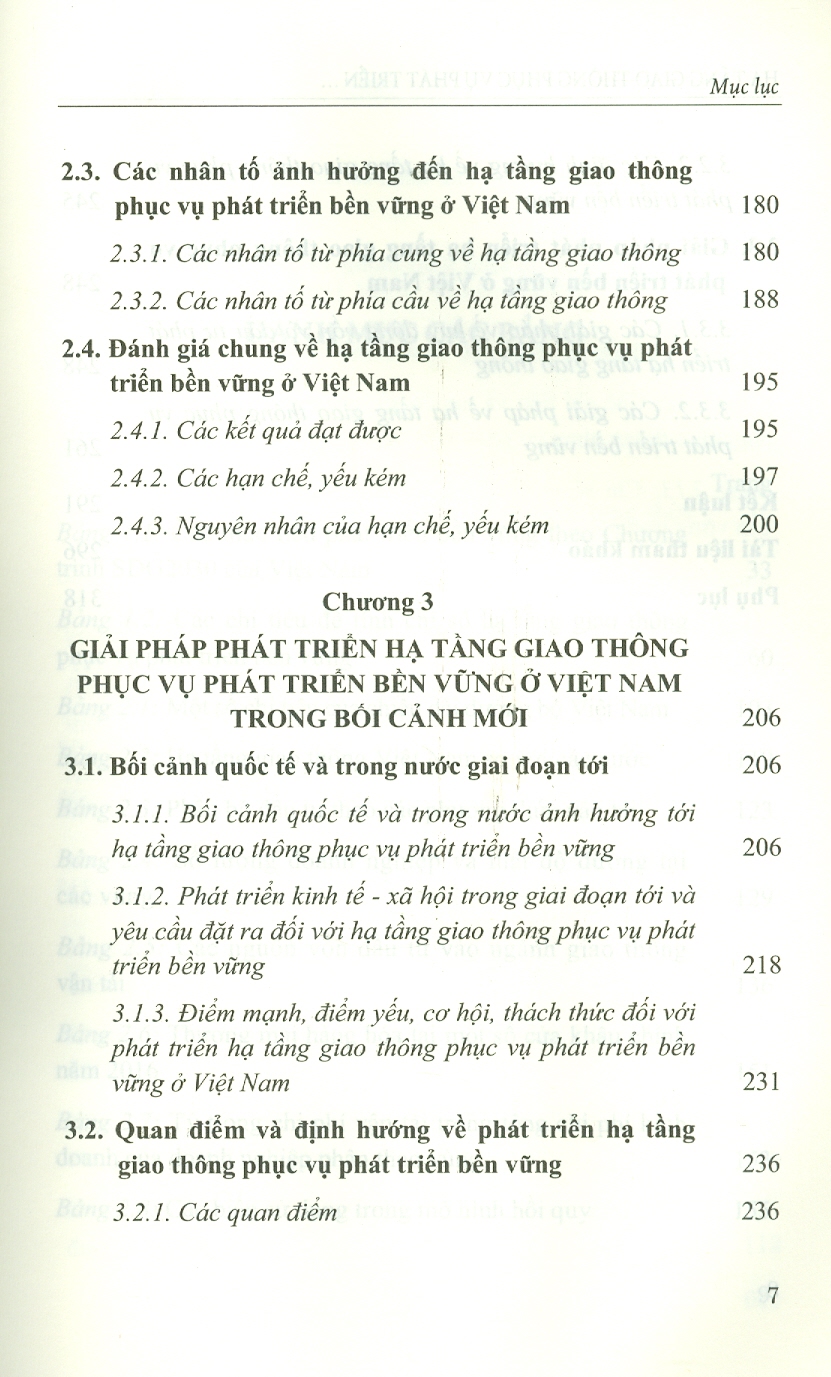Hạ Tầng Giao Thông Phục Vụ Phát Triển Bền Vững Ở Việt Nam (Sách chuyên khảo) - Viện Kinh Tế Việt Nam - TS. Nguyễn Đình Hòa (Chủ biên)