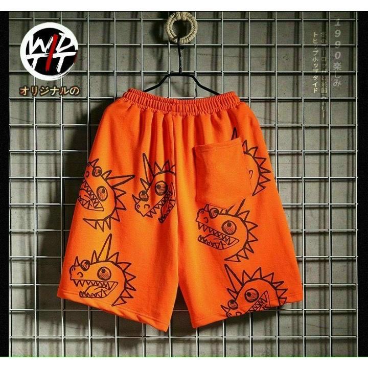 Quần short nam nữ in hình 3D chất vải thun mềm,co giãn. Quần short có 3 màu dễ phối đồ và có túi sau. K074 size M L XL
