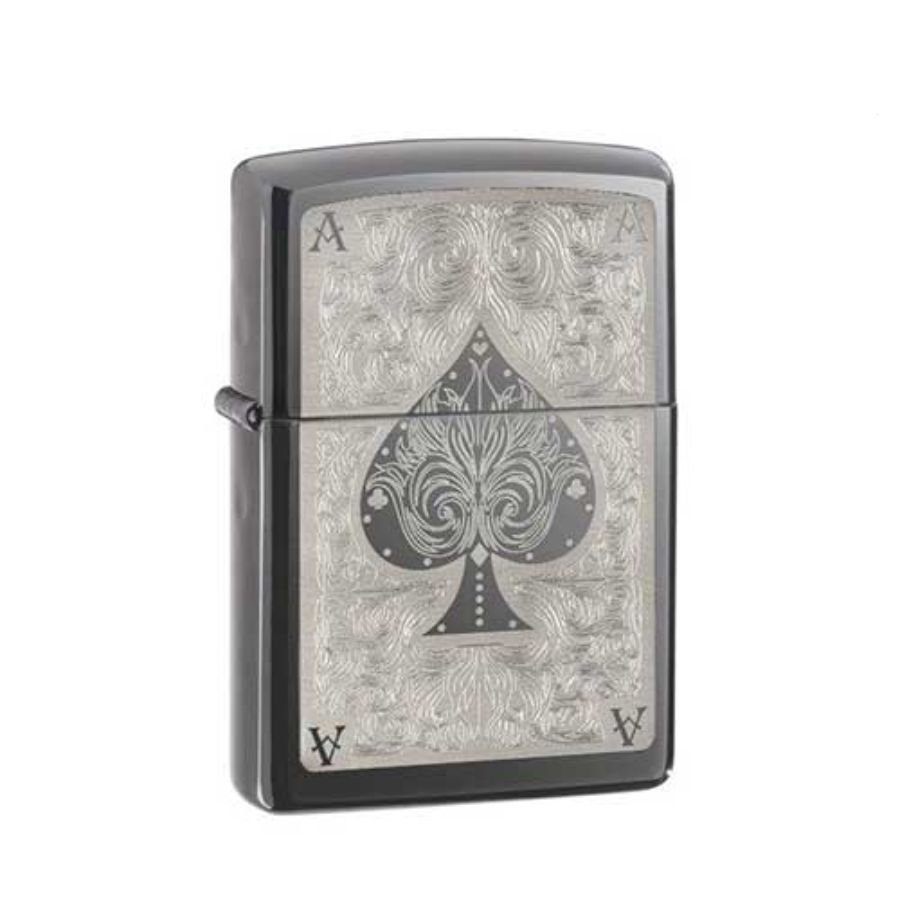 Bật Lửa Zippo 28323 – Zippo Ace Filigree Black Ice