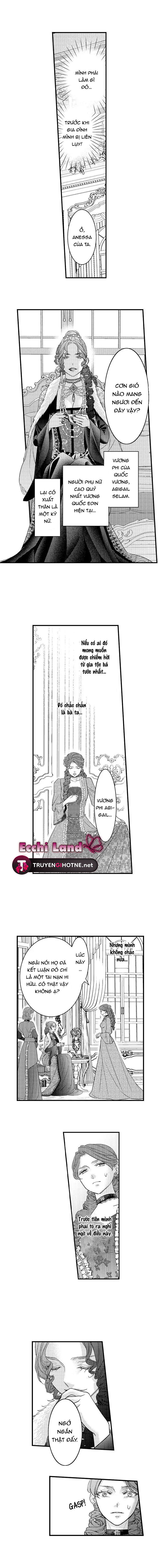 chuyển sinh vào thế giới khác ~ nếu muốn trở thành nữ hoàng hãy tìm cách để được hoàng đế sủng ái vào ban đêm chapter 62.2 3