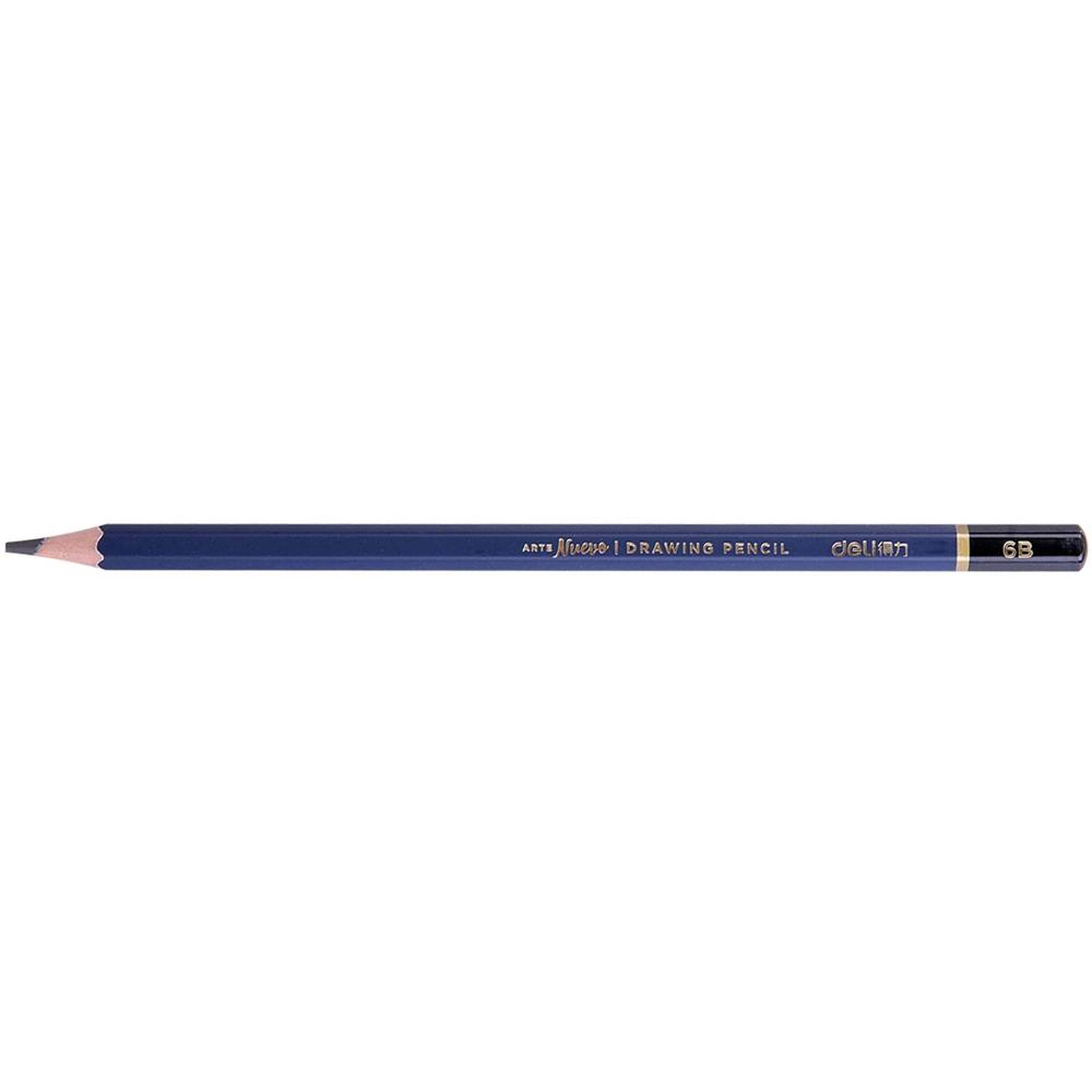 Bút Chì Gỗ 6B Arte Nuevo - Deli S999-6B