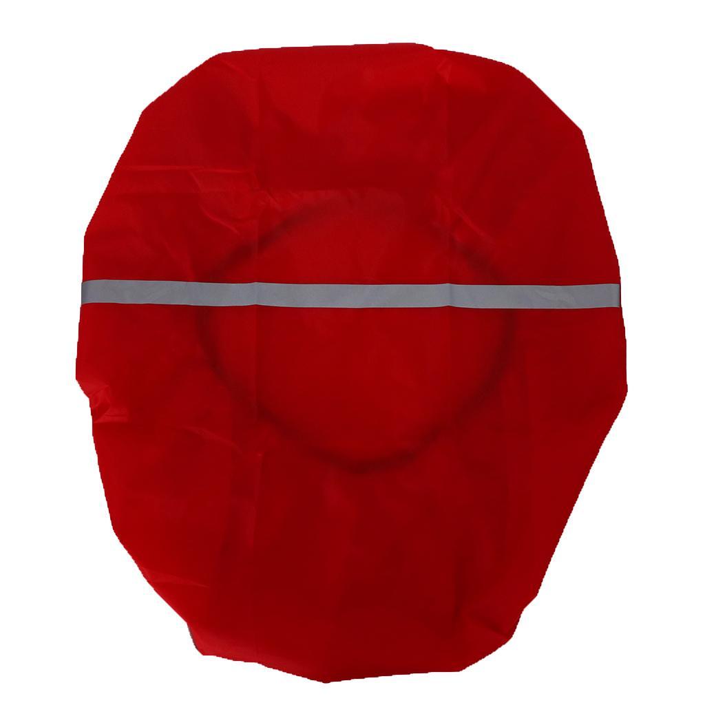 Outdoor Waterproof Backpack Rain Cover with Reflective Strips Camping Hiking for 30-40 L Bags