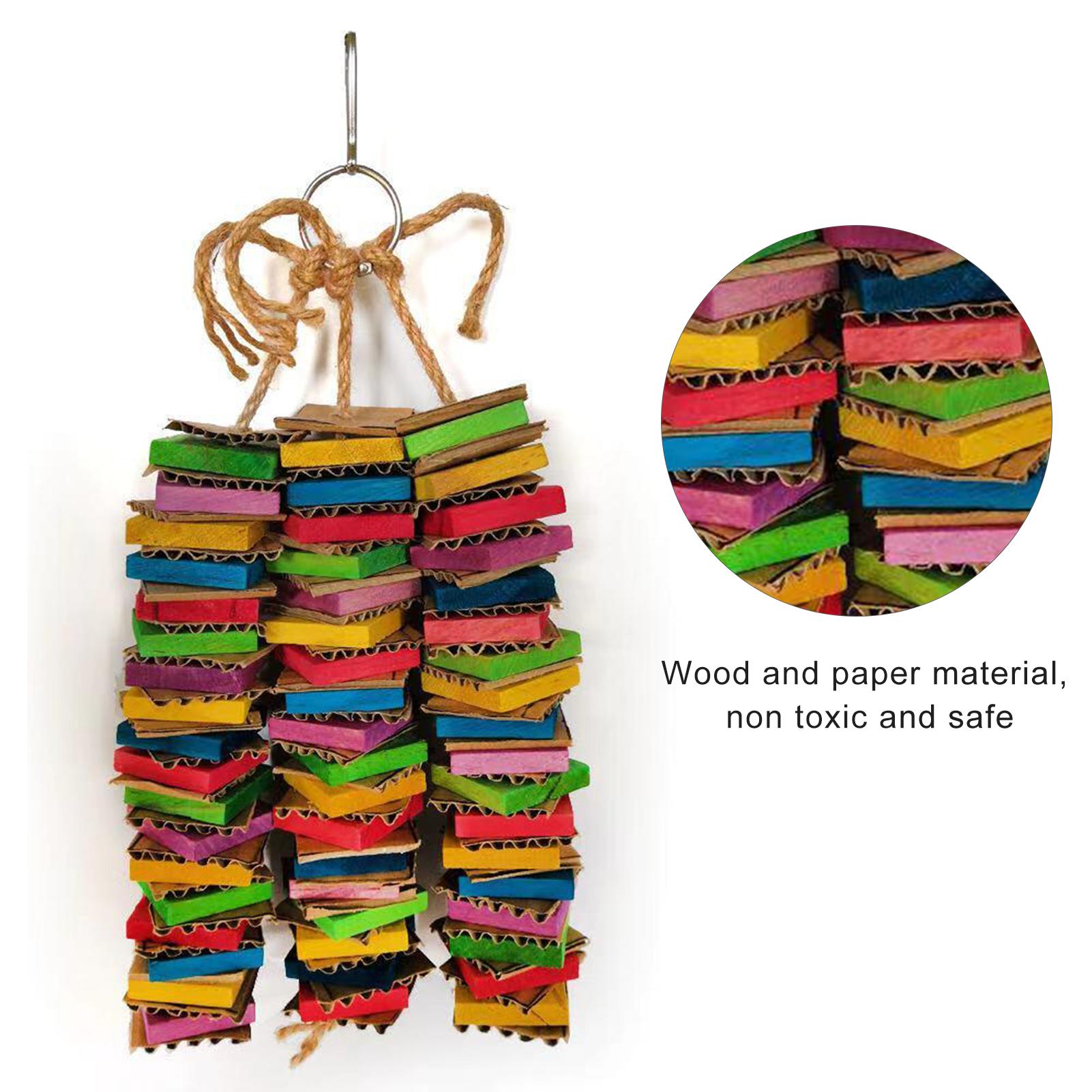 Bird Swing Toys Bird Toys Birds Chewing Hanging Toys for Parrots Birds