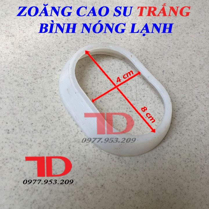 Zoăng cao su Trắng Bình Nóng Lạnh