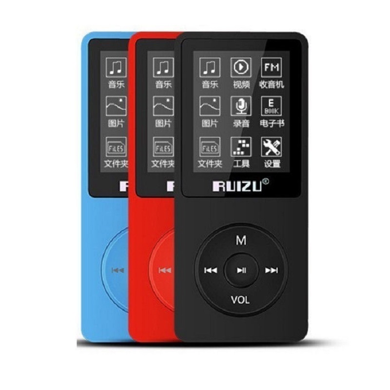 Máy nghe nhạc mp3 Ruizu X02 bộ nhớ trong 8G - Hàng nhập khẩu