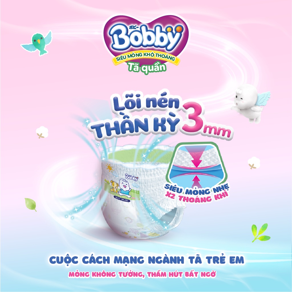 TÃ QUẦN BOBBY MEGA JUMBO XL92 QUÀ TẶNG