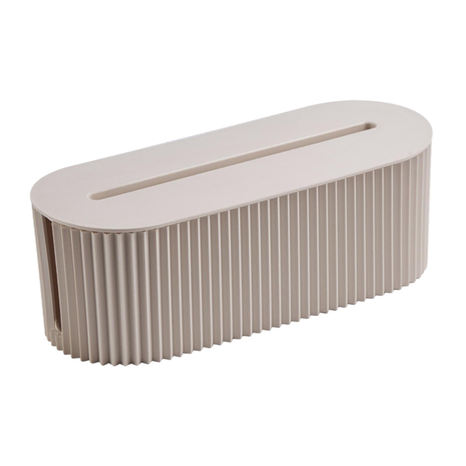 Cord Organizer Box Cable Organizer Box Freestanding Hide Conceal Cable Management Box Electrical Cable Storage for Computer Protect Tv