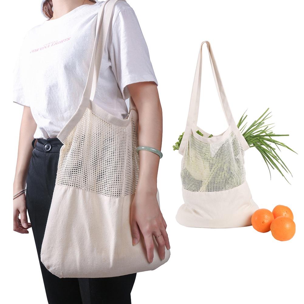 1PC 2019 New Mesh Net Turtle Bag String Shopping Bag Reusable Fruit Storage Handbag Totes Women Shopping Mesh Bag Shopper Bag