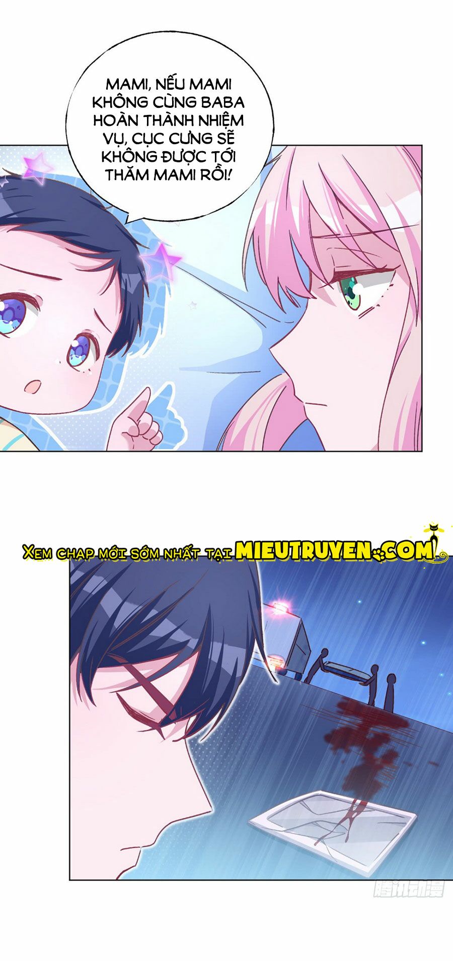 baba đẹp trai trên trời rơi xuống chapter 48 26