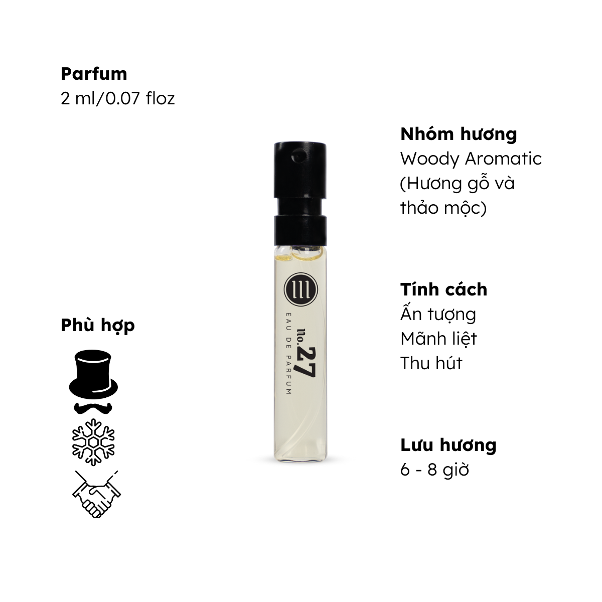 Nước hoa nam nữ Morra nguyên liệu nhập Pháp lưu hương thơm lâu - Combo 3 chai 2ml (COMBO 12)