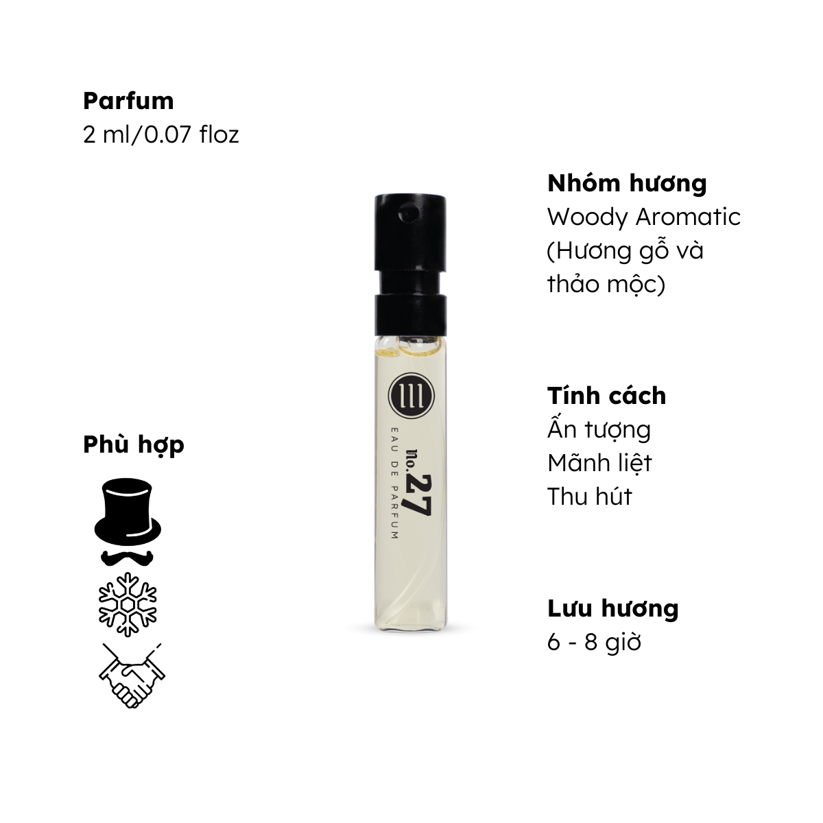 Nước hoa nam nữ Morra nguyên liệu nhập Pháp lưu hương thơm lâu - Combo 5 chai 2ml