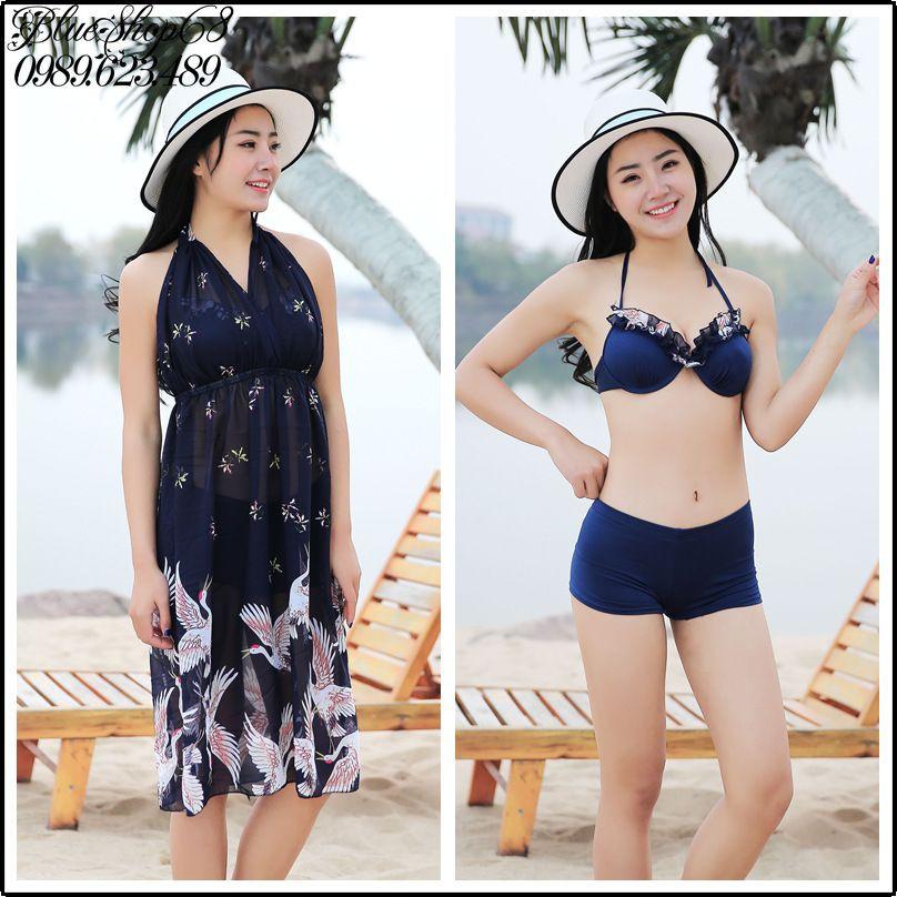 Bộ bơi kín đáo cho nữ freestyle từ 45-55kg